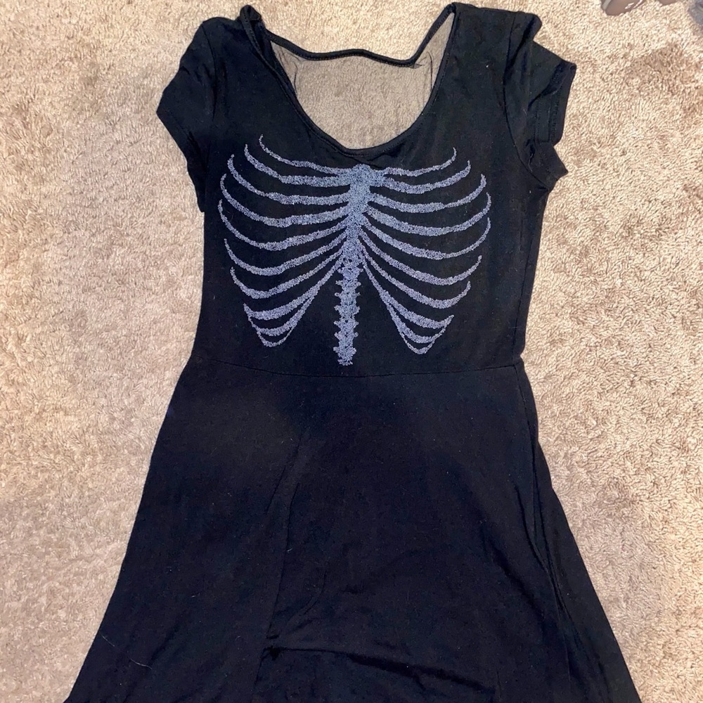 Hot Topic Casual Skeleton Dress